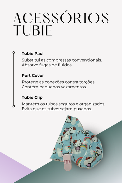 Compressa, Protector de Conexões & Clip . ROXO