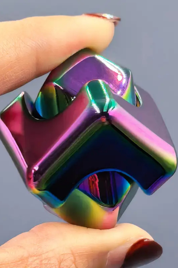 Cubo Fidget Metálico