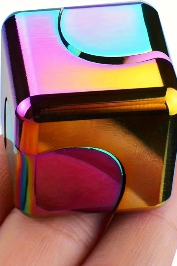 Cubo Fidget Metálico