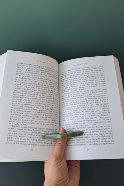 Suporte de Leitura para Polegar em Resina | Anel Abre-Páginas