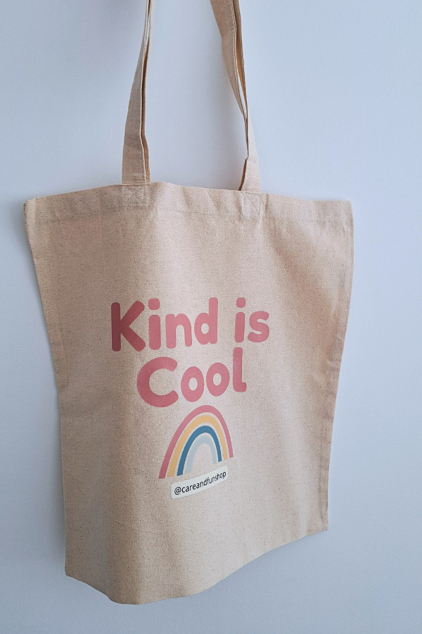 Totebag Kind is Cool - Saco de Algodão com Mensagem