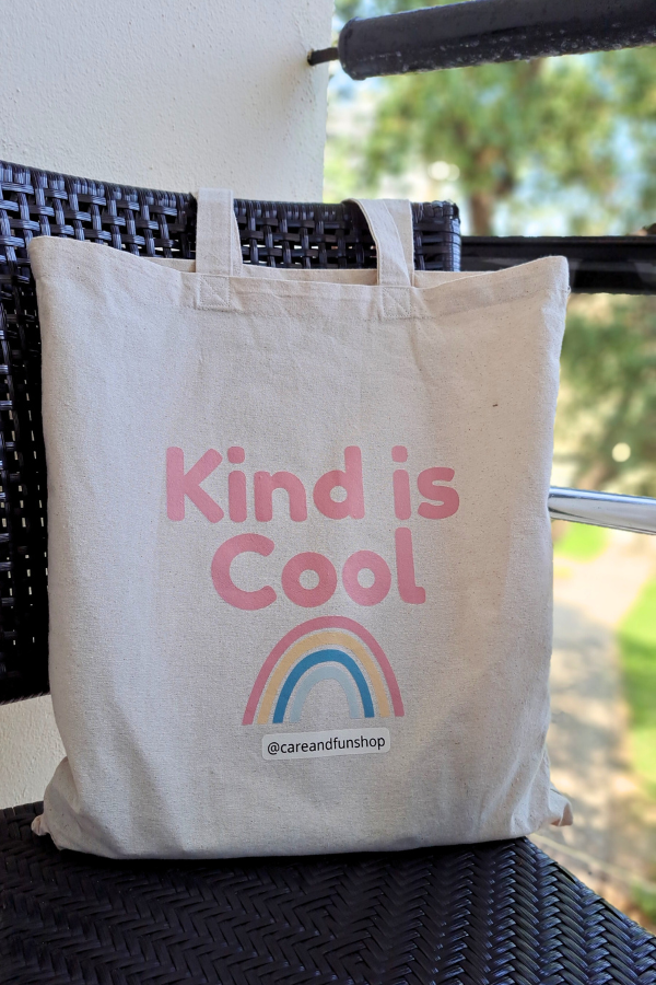 Totebag Kind is Cool - Saco de Algodão com Mensagem